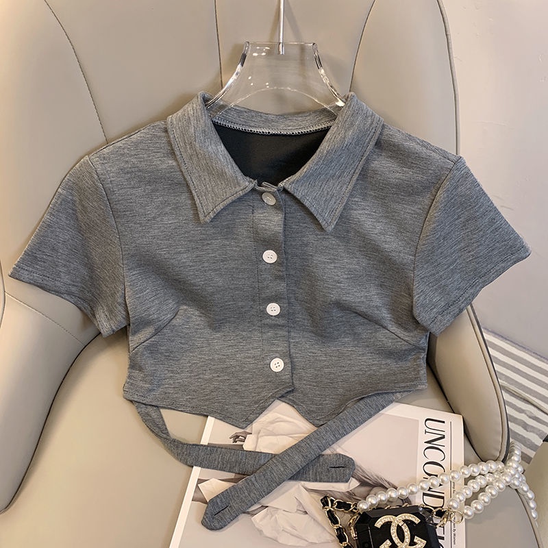 Set Áo Thun polo Ngắn Tay Và Chân Váy Thời Trang Dành Cho Nữ