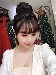 MÁI THƯA TÓC GIẢ ( LOẠI CÓ SẴN DÂY BÍNH TÓC)