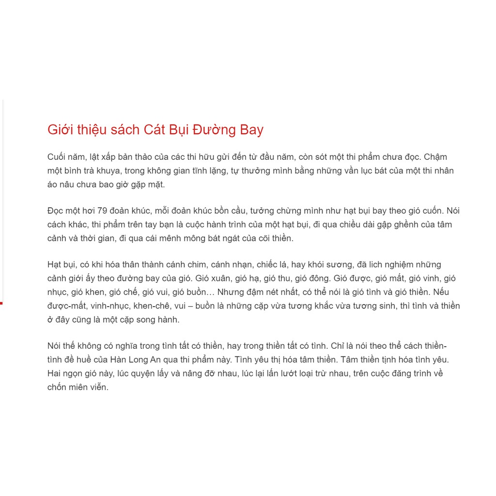 Sách Cát Bụi Đường Bay | BigBuy360 - bigbuy360.vn