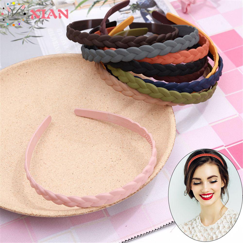 Băng đô đội đầu kiểu đơn giản nhiều màu sắc thời trang sành điệu cho nữ