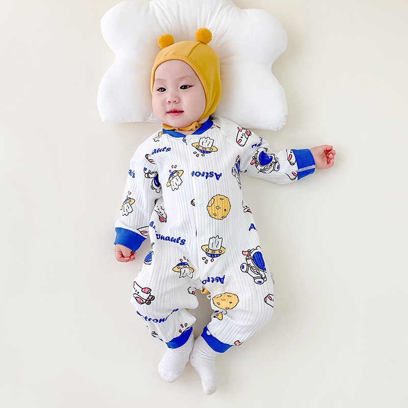 Áo Liền Quần Cho Bé Trai &amp; Gái Sơ Sinh Từ 0-24 Tháng Tuổi