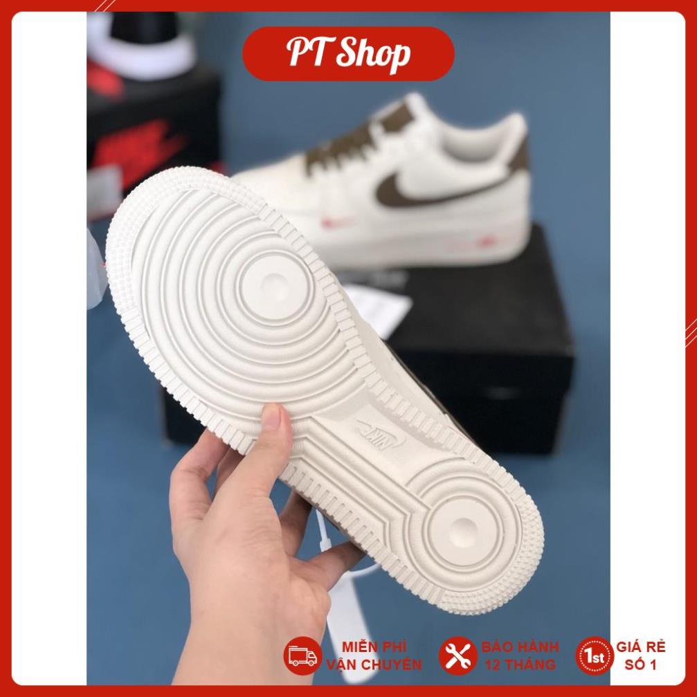 [FreeShip+ Hàng Xịn] Giày thể thao Sneaker AF1 viền nâu phiên bản cao cấp,  Giầy Fore one Gucci Full phụ kiện | BigBuy360 - bigbuy360.vn