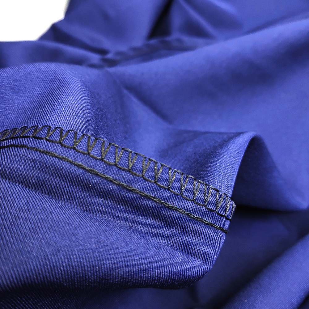 Áo sơ mi nam Nazingo xanh navy, chất liệu cotton thô