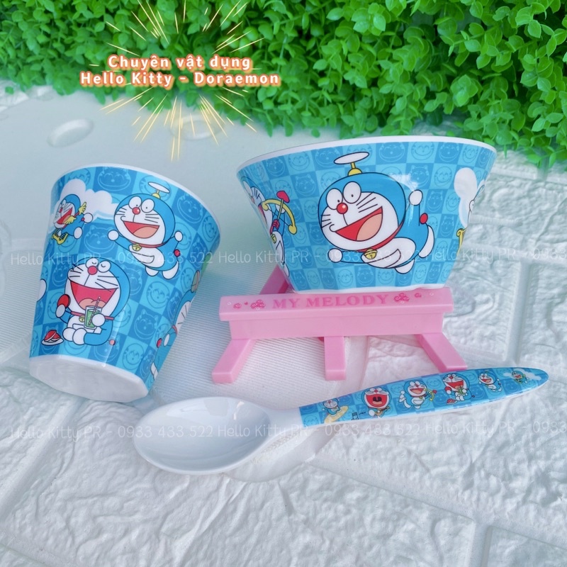 Set combo bàn ăn Doremon Doraemon