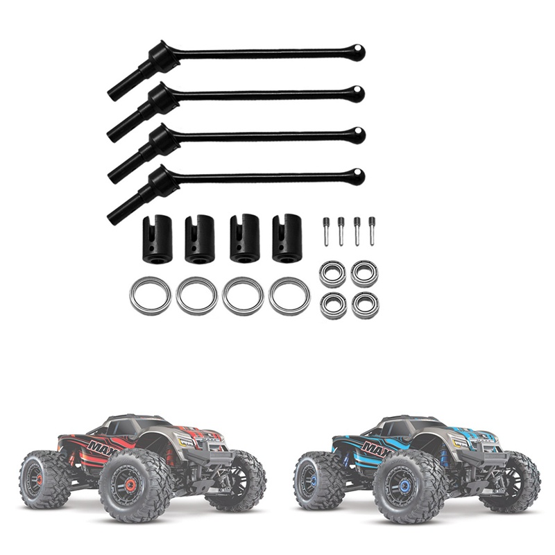 Set 4 Trục Truyền Động CVD Trước Và Sau Bằng Thép Cho Xe Điều Khiển Traxxas MAXX WideMaxx Tỉ Lệ 1 / 10