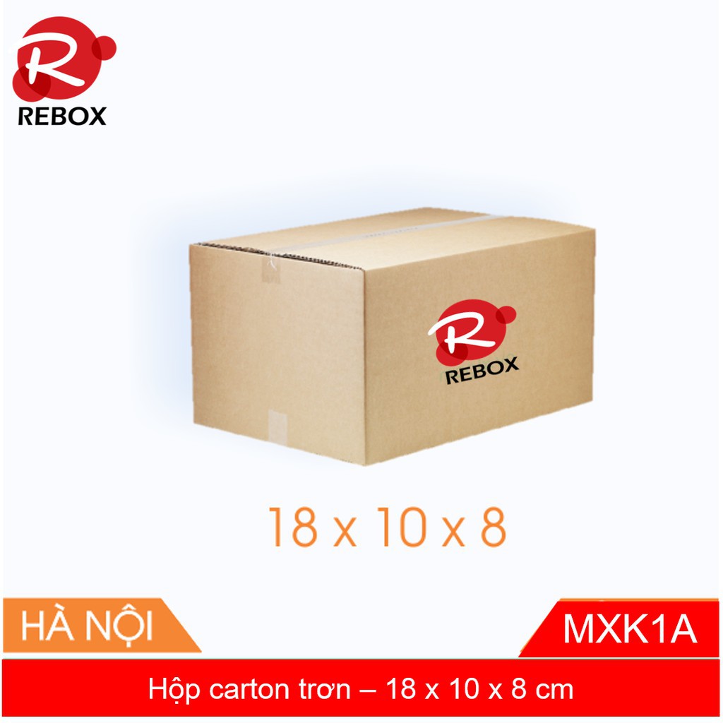 Hộp Carton 18x10x8 - COMBO 30 Hộp đóng hàng 3 lớp SIÊU RẺ