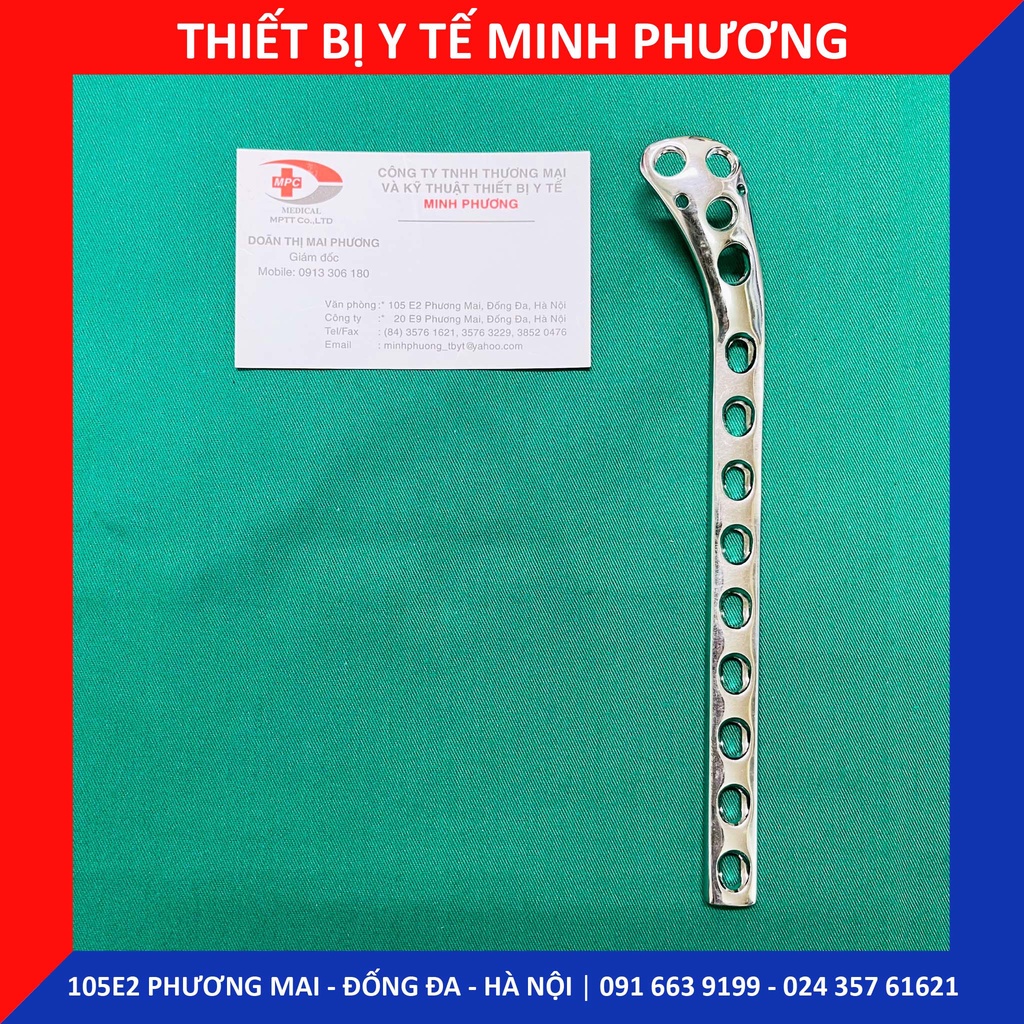 Nẹp đầu trên xương chày các lỗ