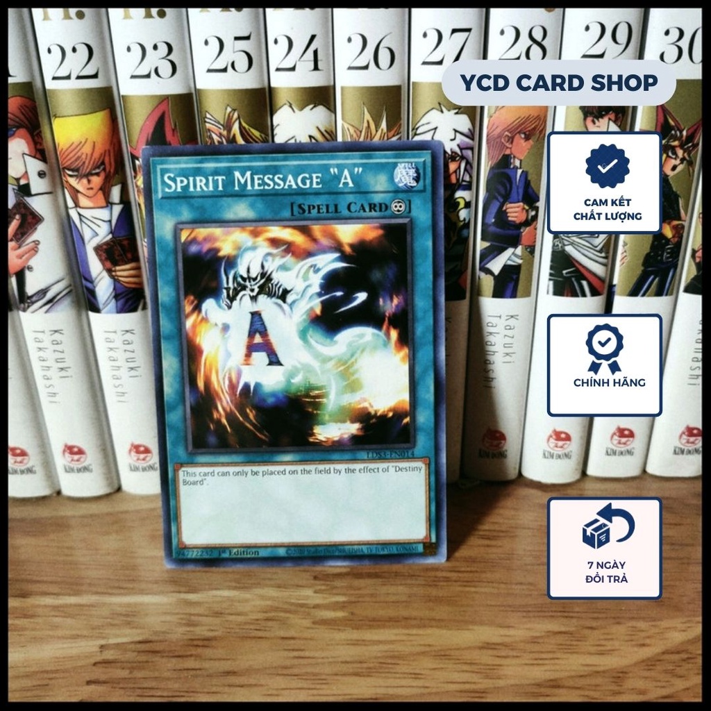 Thẻ bài Yugioh Chính Hãng Set Bàn Cầu Cơ - Spirit Message - Common