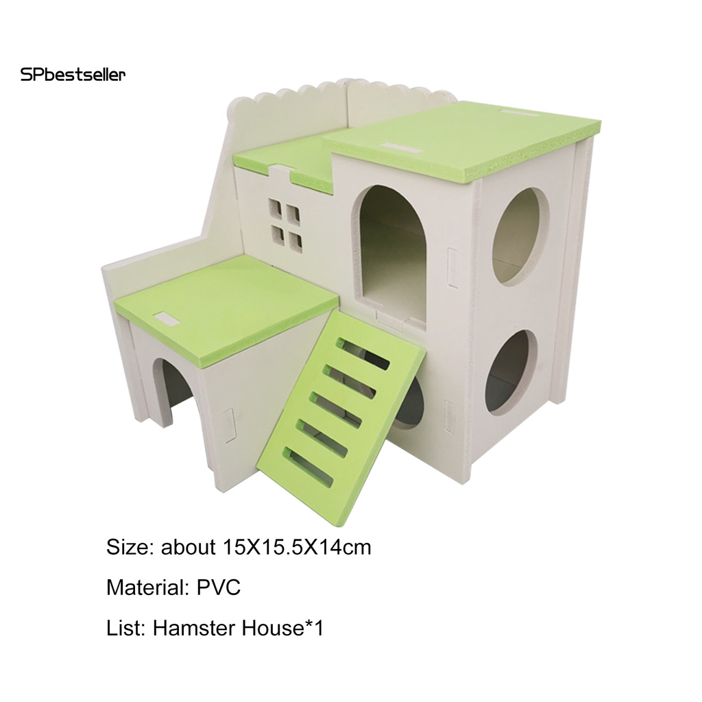Nhà cho chuột hamster dễ lắp đặt tiện dụng