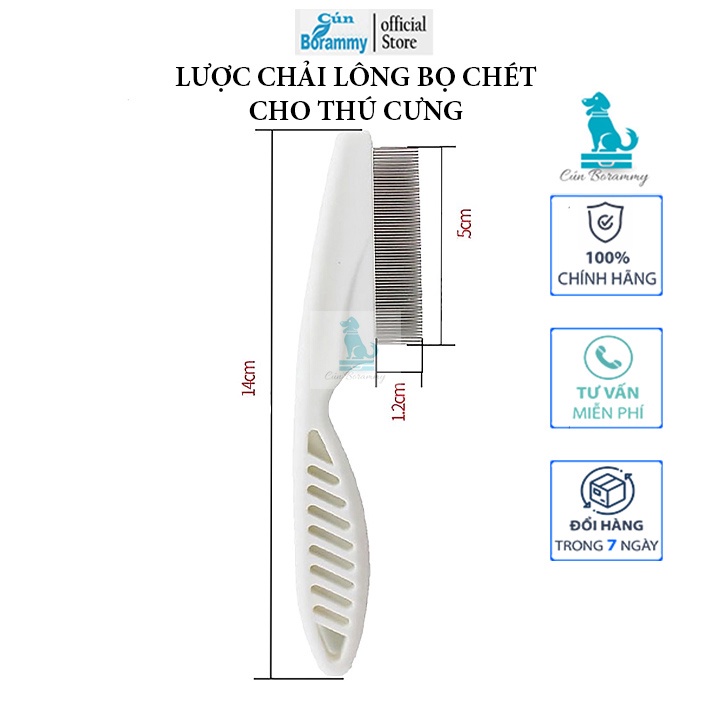 Lược chải lông mèo lược chải lông chó lược chải bọ chét và chấy