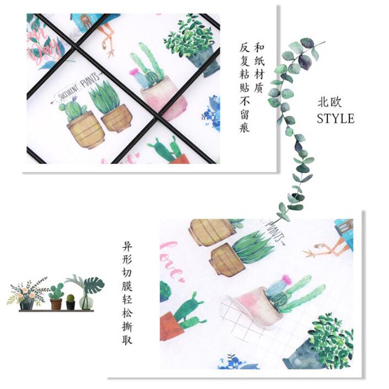 Túi 6 Miếng Dán Trang Trí Hình Cô Gái Đầy Sáng Tạo