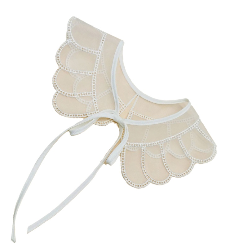 Cổ Áo Sơ Mi Giả Ren Thời Trang Nữ