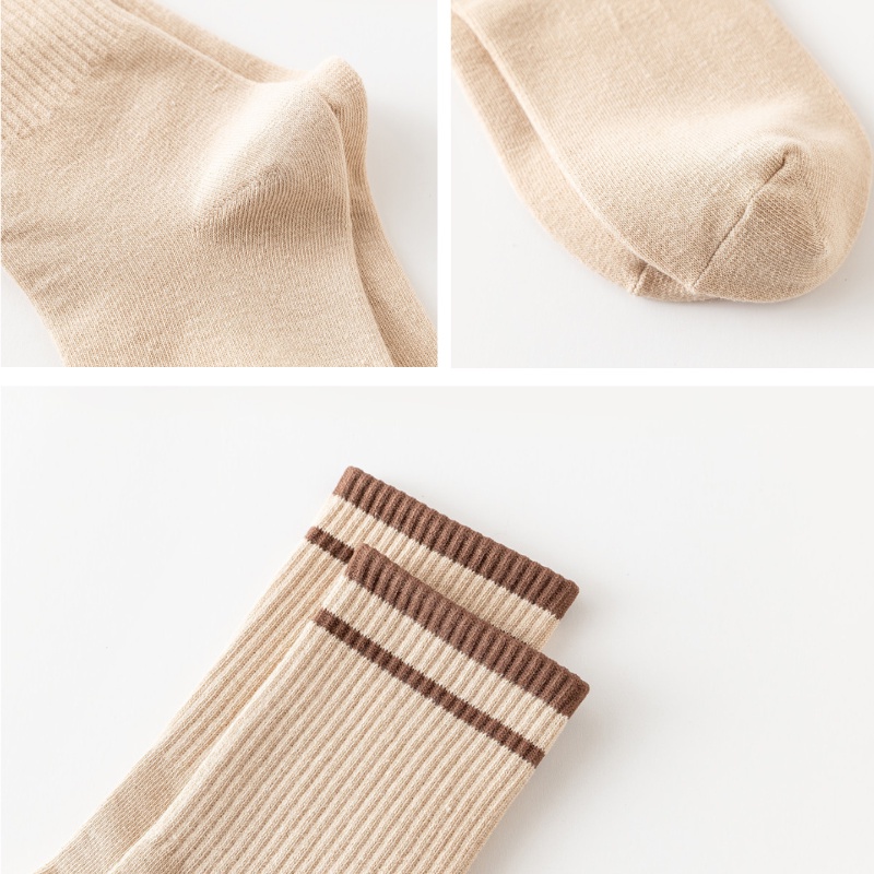 Tất Vớ Nam Nữ ❤️FREESHIP❤️ Tất Nữ Cổ Cao Phong Cách Hàn Quốc Đẹp Chất Cotton TN28