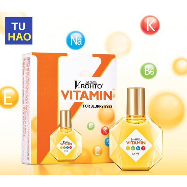 Thuốc nhỏ mắt VROHTO (chính hãng)