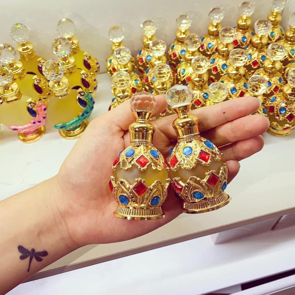 [HÀNG HOT] Tinh dầu Dubai dành cho nữ - thiết kế đá tròn 20mL | Thế Giới Skin Care