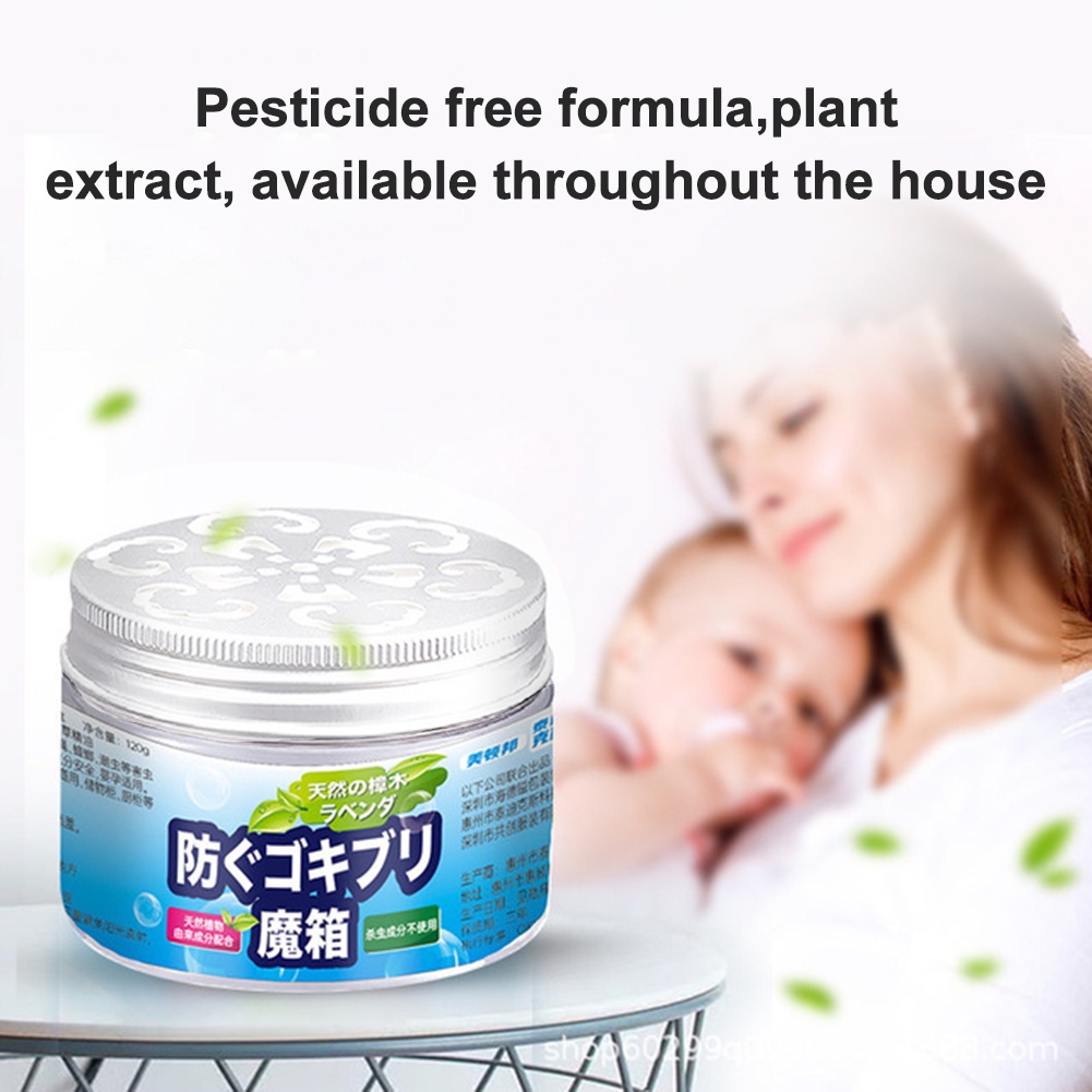 Mồi Diệt Gián An Toàn Không Độc Hại Gel Chống Gián Kiểm Soát Dịch Hại Kem Chống Gián Tất Cả Các Loài Gây Hại Trong Vòng 20 ㎡ Biến Mất 120G