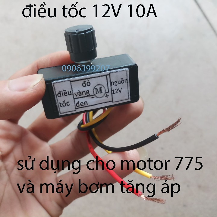 điều tốc 12v 10a - motor 775,895,885