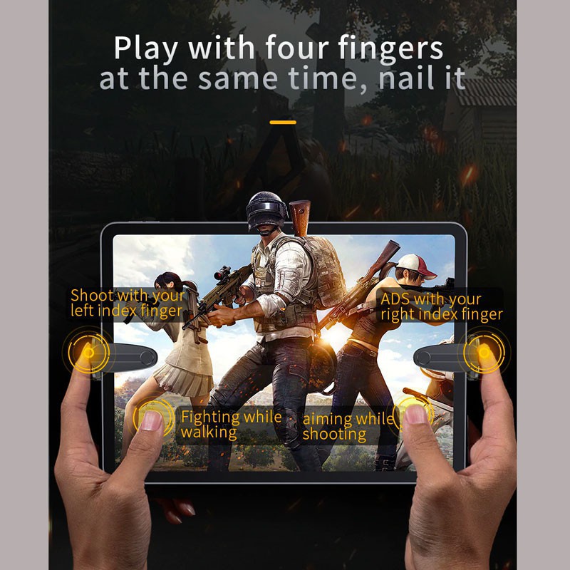 Nút chơi game iPad, máy tính - Nút PUBG chính hãng Baseus Shooter -Hàng nhập khẩu
