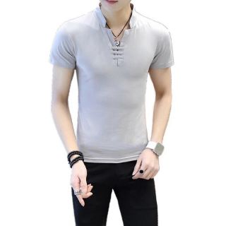 Áo thun nam kiểu cao cấp 3 màu cotton 100%