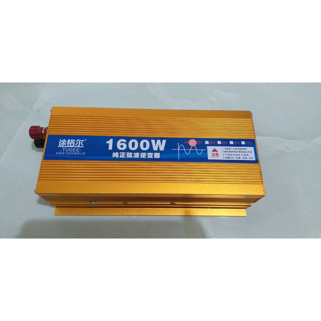 Kích sin chuẩn 12V lên 220V 1600w