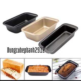 Khuôn loaf chữ nhật chống dính làm bánh mỳ 25cm