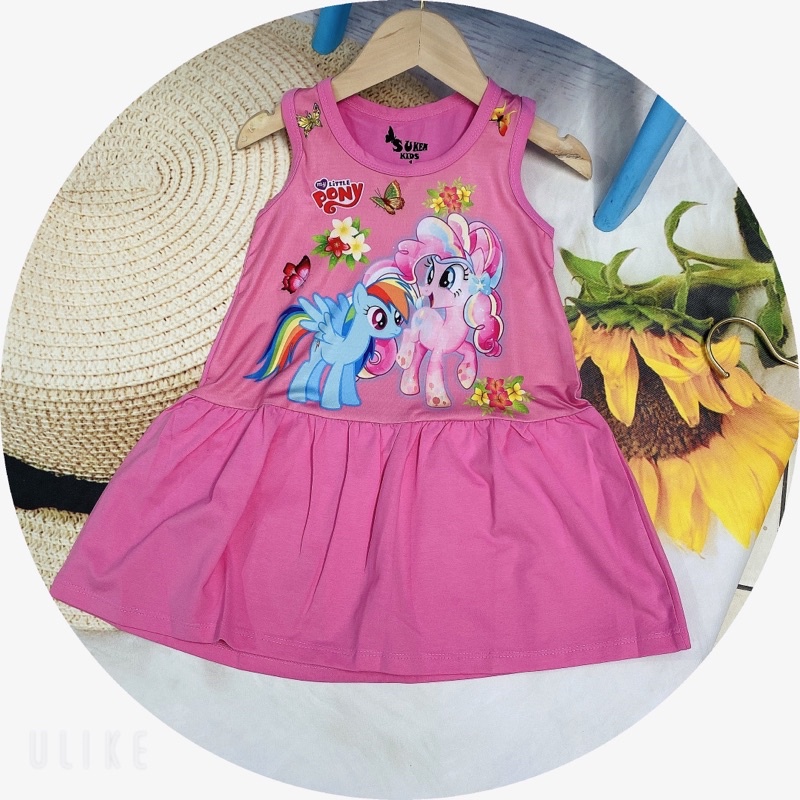 Đầm ngựa Pony hồng