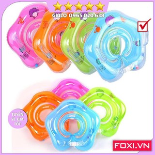 Phao cổ cho bé Foxi-món đồ bơi giúp bé luôn an toàn-nước không vào tai-chất liệu an toàn-cho bé yêu thỏa sức vận động