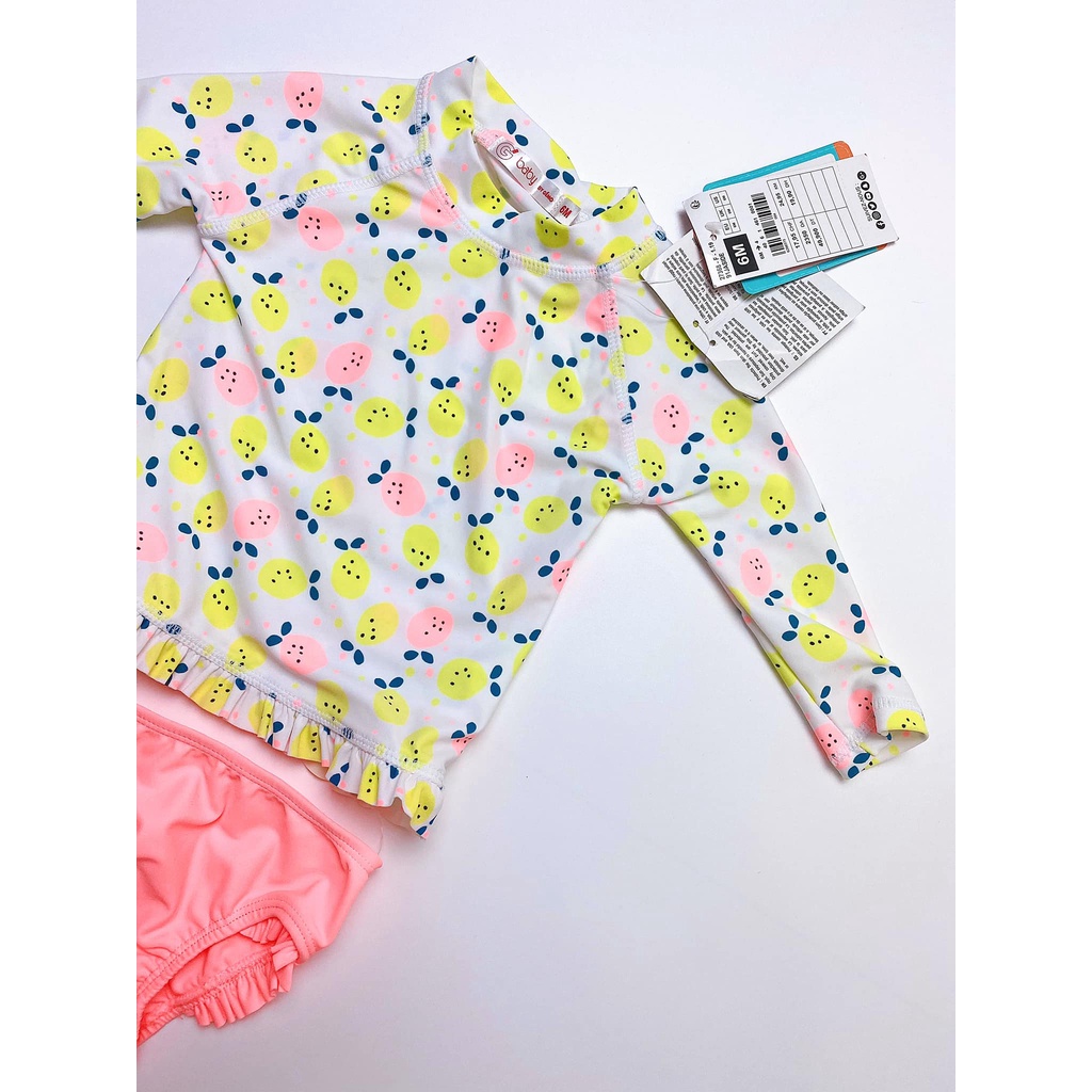 [cochunhochuyensi] [6M -12M ] Đồ bơi 2 mảnh cho bé gái - đồ bơi tay dài cho bé - cochunhochuyensi