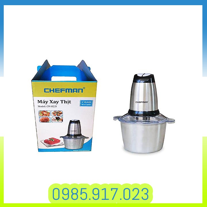 Máy xay thịt chefman công suất lớn- tiện dụng