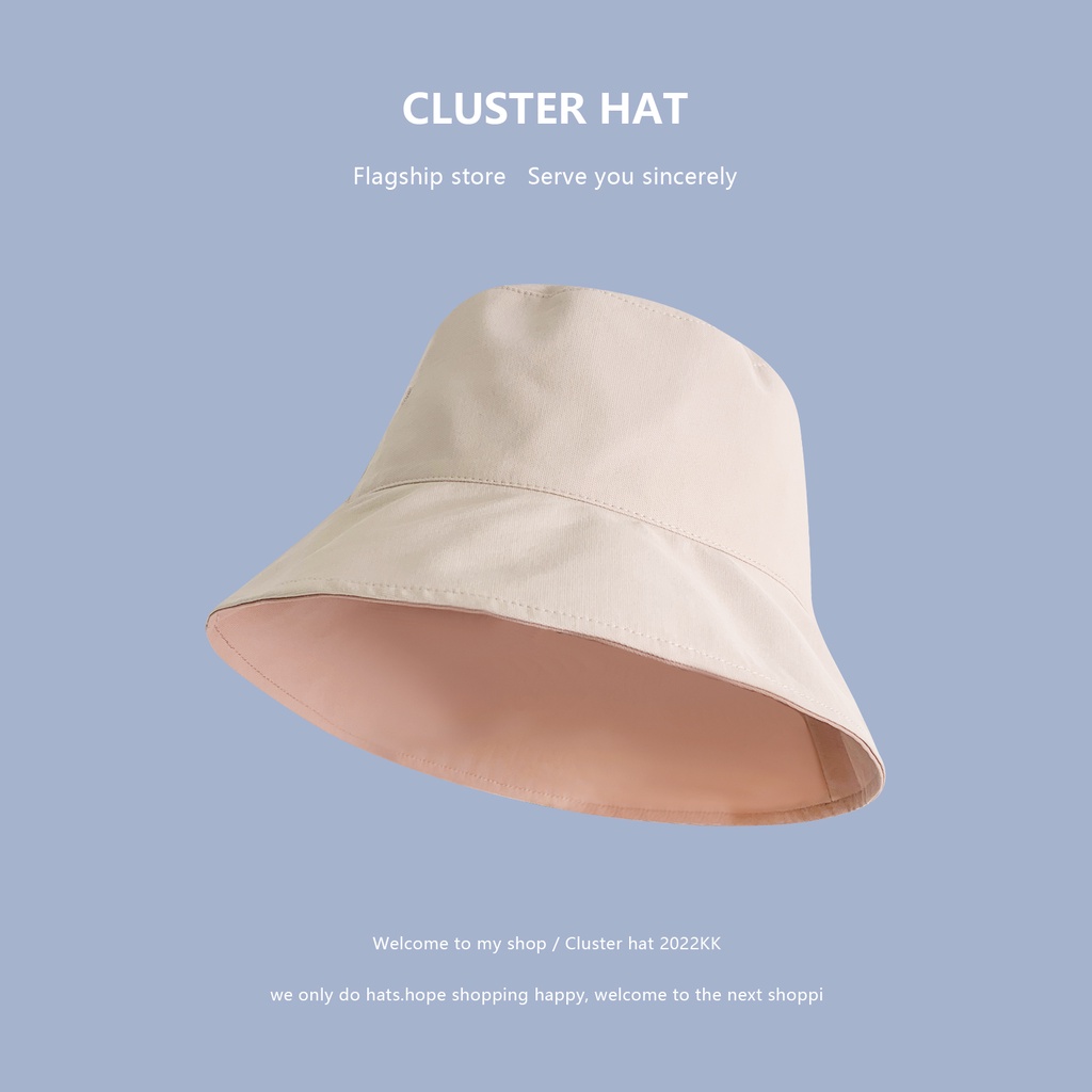 Mũ Tai Bèo Chống Nắng Hai Mặt Phong Cách Retro Nhật Bản Thời Trang Xuân Hè Dễ Phối Đồ Cho Nữ