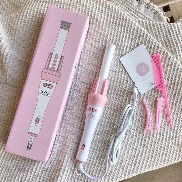 Máy Uốn Tóc Xoăn Tự Động Xoay 360