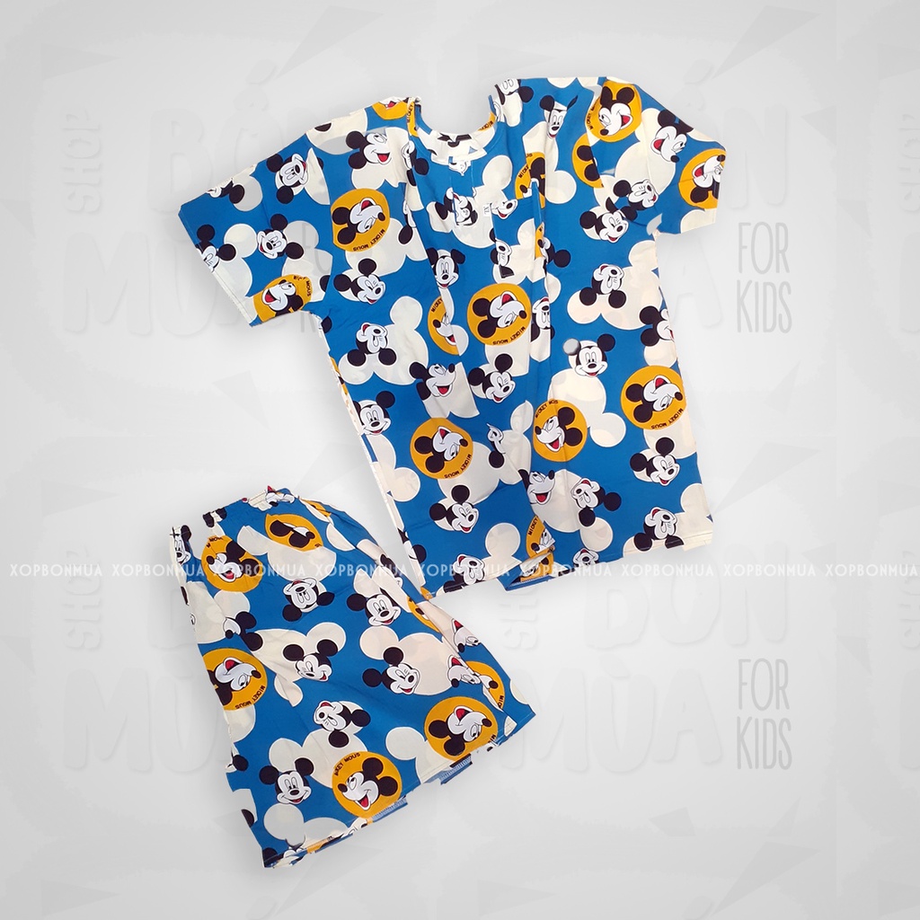 Bộ Lanh Cho Bé Trai 40-45kg 🥗🥗 Bộ Tôn Lanh Bé Trai Size Đại - Shop Bốn Mùa