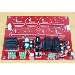 Mạch lọc nguồn amply 8 tụ vuông điện áp cao có bảo vệ