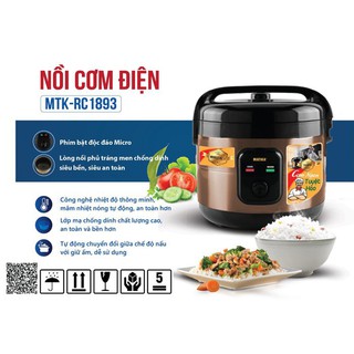 Nồi cơm điện Matika MTK-RC1893