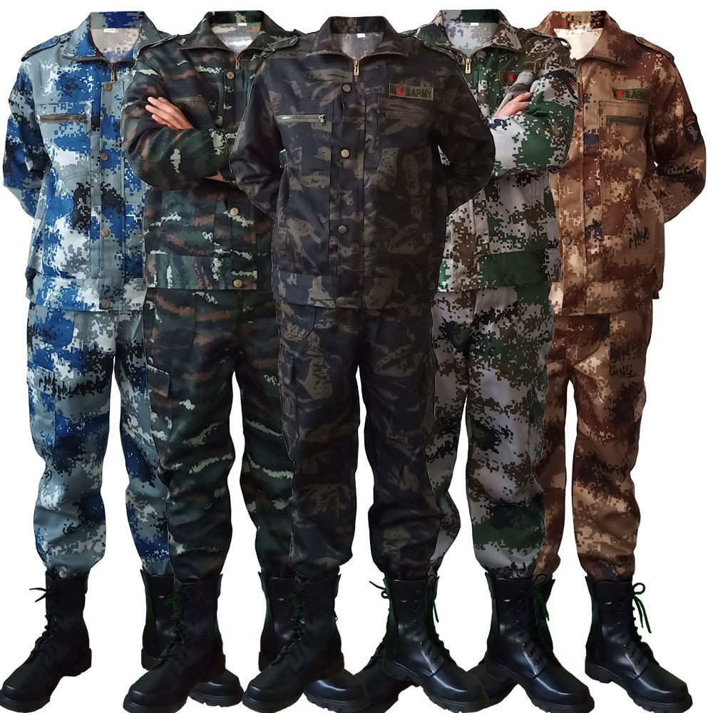 Bộ Đồ Lao Động Họa Tiết Rằn Ri Cá Tính Cho Nam | BigBuy360 - bigbuy360.vn