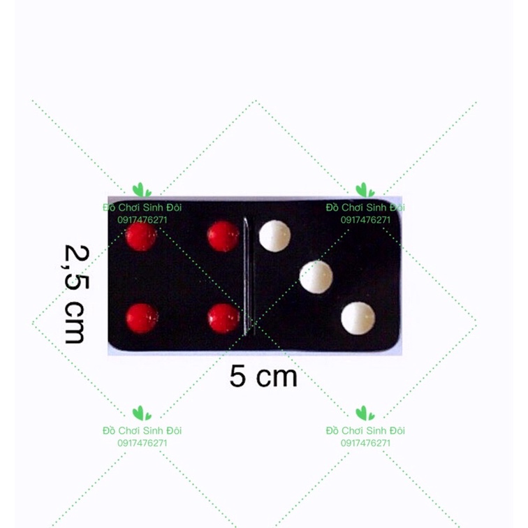 Cờ DOMINO cao cấp màu đen