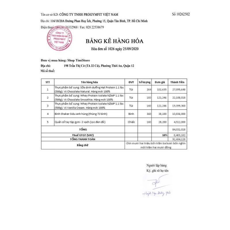 Sữa Tăng Cơ Hạt Protein 500g