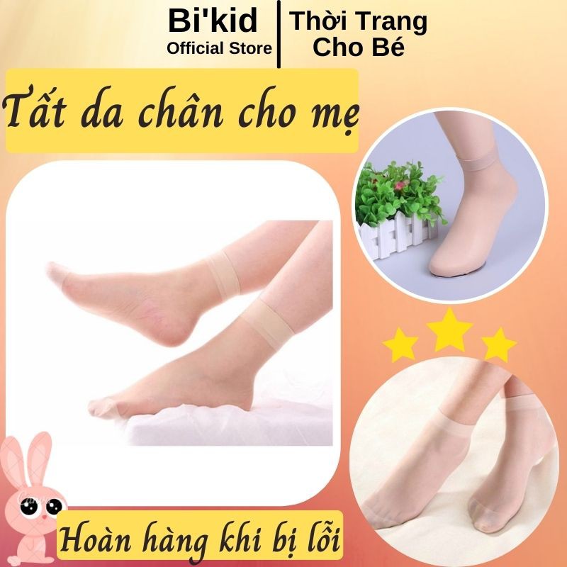 Tất da chân Hàn Quốc xinh xắn cho mẹ màu da