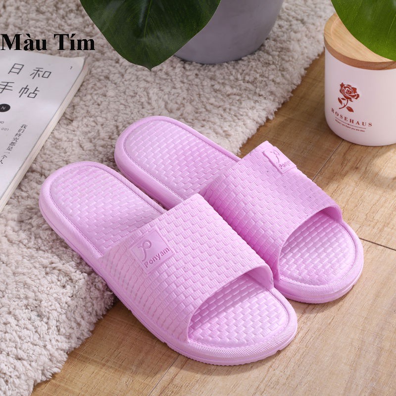 (ĐAN XEN KẼ) DÉP NỮ NAM UNISEX QUAI NGANG, DÉP TRONG NHÀ, DÉP ĐI TRONG NHÀ THỜI TRANG CUTE CAO CẤP