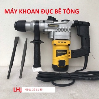 máy khoan đục bê tông kèm mũi đục 14mm