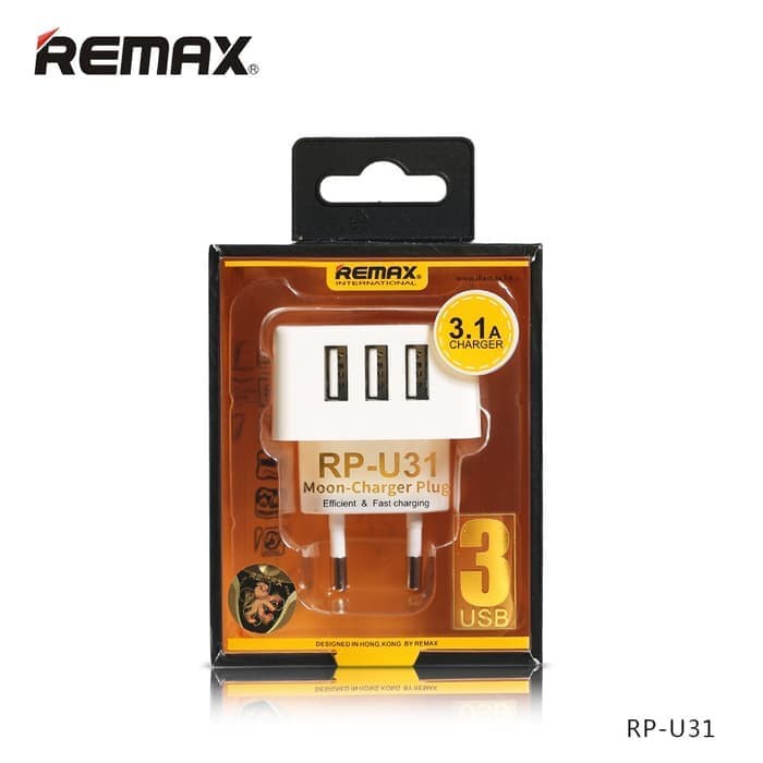 Củ Sạc Remax Rp-u31 3.1a 3 Cổng Usb