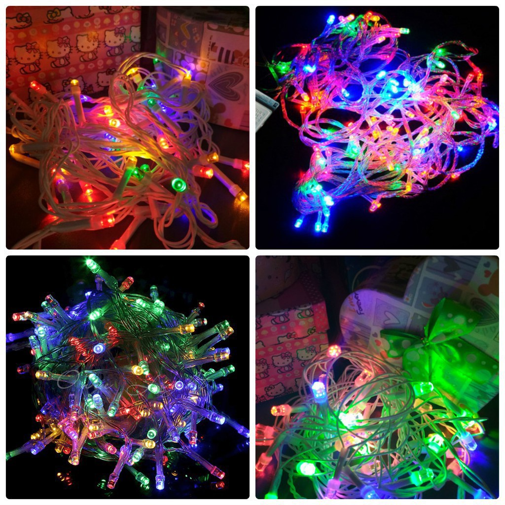 Đèn Led Dây Chớp Trang Trí Noel & Tết - Đèn Nháy