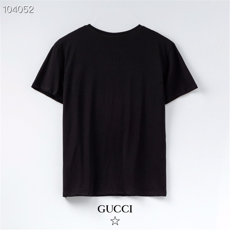 GUCCI Five-pointed star Fashion casual round neck cotton couple short-sleeved T-shirt 2219#