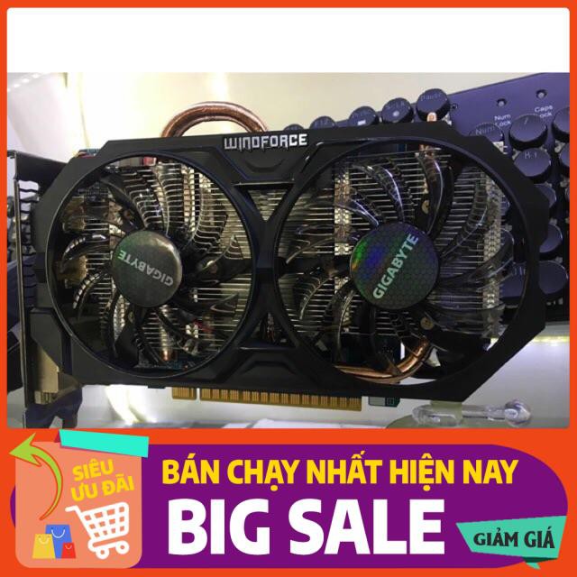 Card màn hình Gigabyte GTX750 Ti 2Gb D5 Duafan
