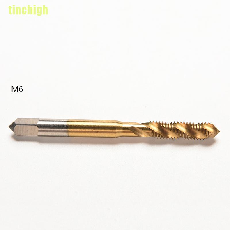 Bộ Mũi Khoan Xoắn Ốc Bằng Thép Tốc Độ Cao M3 M4 M5 M6