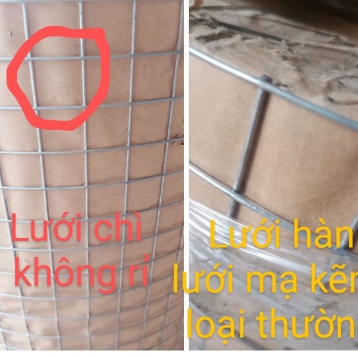Lưới chấm chì 1.2F lưới hàn chì giá cuộn 23kg cam kết hài lòng
