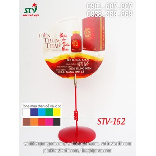 Wobbler đế nhựa để bàn, Chân đế nhựa để bàn, Wobbler để bàn, Wobbler quảng cáo,  Wobbler lò xo để bàn