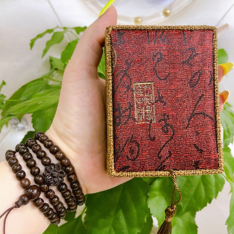 Vòng Tay Trầm Hương Chuỗi 108 Hạt Trầm 100% Tự Nhiên destiny.lec N11