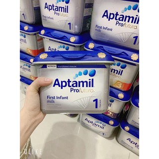 Sữa Aptamil bạc Anh số 1-2-3 800g cho bé.