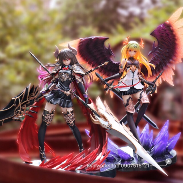 Mô hình figure nhân vật Deardragoon Forte và Dark Angel Olivia - phiên bản RoB
